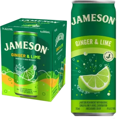 Jameson RTD Ginger & Lime