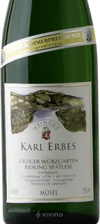 Karl Erbes Riesling Spätlese Ürziger Würzgarten 2023