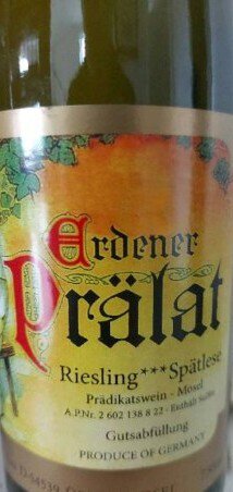 Karl Erbes Erdener Prälat Riesling Spätlese Mosel 2021