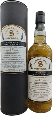 Signatory Vintage - 15YR Orkney Cask Strength Single Malt Scotch Whisky (2009-2024 / 62.1%)