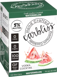Carbliss Watermelon Vodka Cocktail