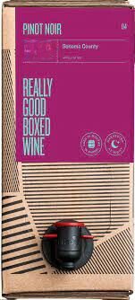 Really Good Boxed Pinot Noir Sonoma County 3L Bag in Box