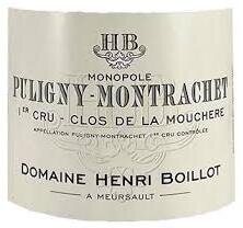 Henri Boillot Puligny Montrachet Clos de la Mouchere Premier Cru