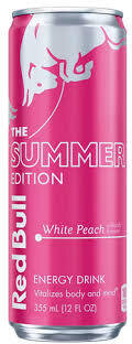 RED BULL SUMMER EDITION WHITE PEACH 12OZ