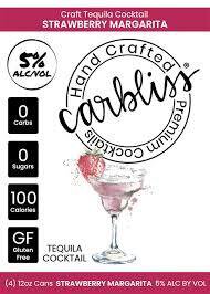Carbliss Strawberry Margarita Tequila