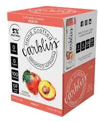Carbliss Vodka Peach Cocktail