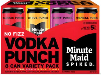 Minute Maid Spiked Vodka Punch Variety Pack