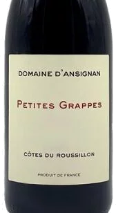 Domaine d'Ansignan Petites Grappes Côtes du Roussillon