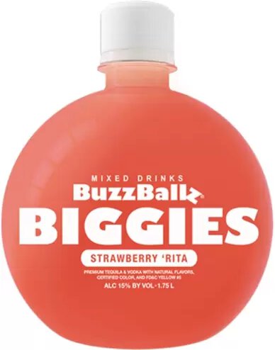 Buzzballz Biggies Strawberry Rita