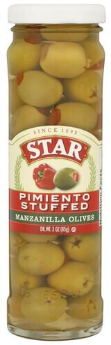 Star Pimiento Stuffed Manzanilla Olives