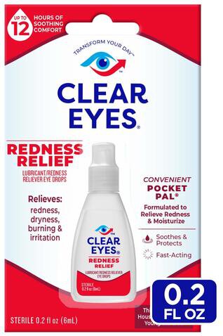 Clear Eyes Trial & Travel Redness Relief