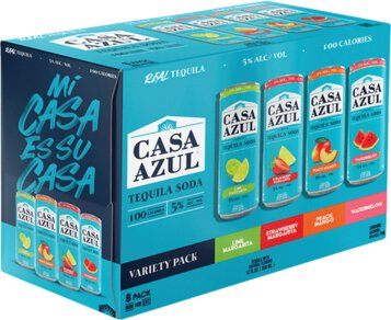 Casa Azul Tequila Soda Variety