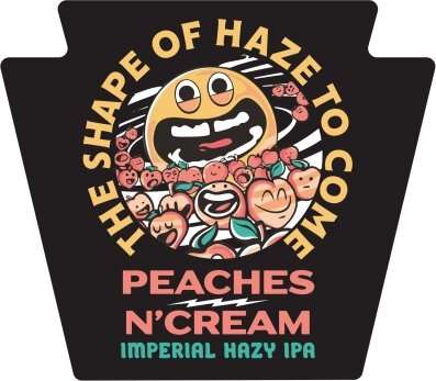 Neshaminy Creek Peaches & Cream Shape of Haze to Come