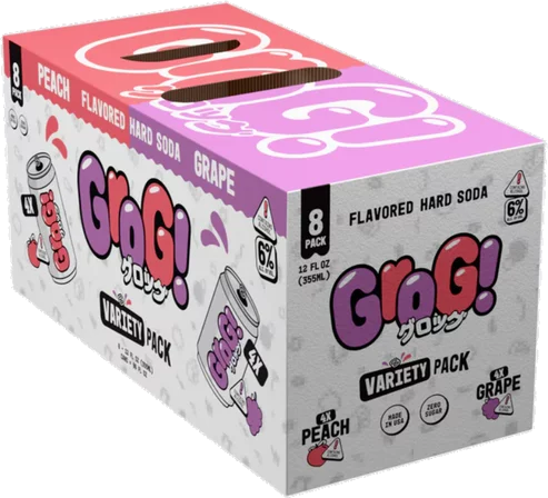 Grog Hard Soda Variety Pack