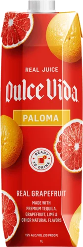Dulce Vida Paloma Rtd Real Grapefruit Tetra
