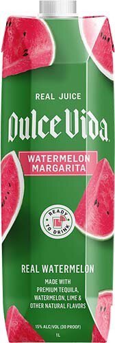 Dulce Vida Watermelon Margarita Rtd Tetra