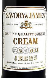 Savory & James Cream Sherry Jerez