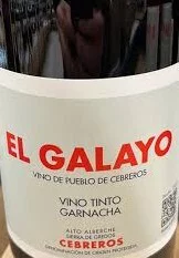 El Galayo Garnacha Cebreros Sierra de Gredos