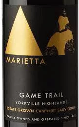Marietta Cellars Game Trail Cabernet Sauvignon Yorkville Highlands 2022