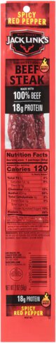 Jack Links Spicy Red Pepper Beef Steak