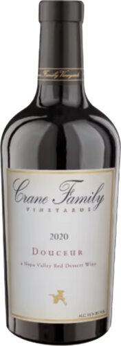 Crane Family Vineyards Douceur Red Dessert Wine Napa Valley
