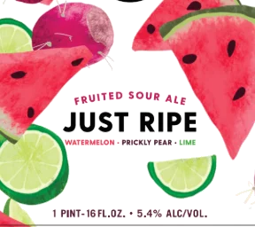 Untold Brewing Just Ripe Watermelon, Prickly, Lime