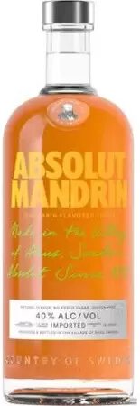 Absolut Mandrin Flavored Vodka