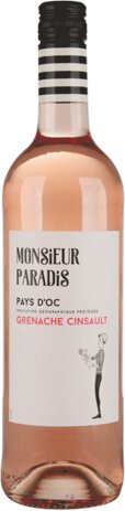 Monsieur Paradis France Grenache Cinsault Rose Wine