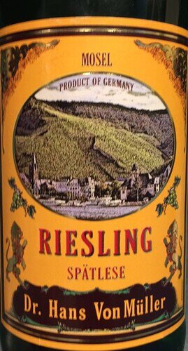 Von Müller Spätlese Riesling