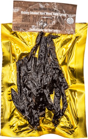 Big Willy's Meat Company Garlic Hot Beef Jerky