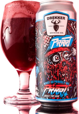 Drekker Prrrt Rocket Pop Sour 16oz Cn