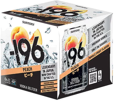 196 Suntory Peach Vodka Seltzer