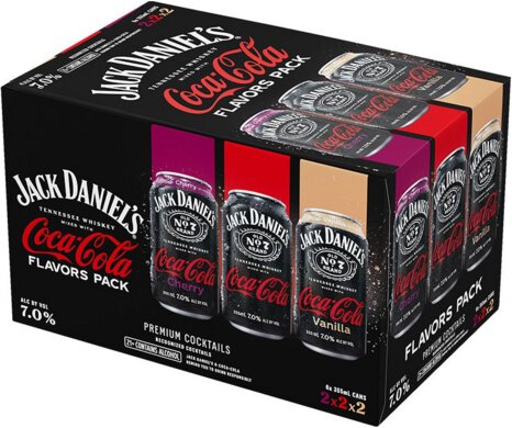 Jack Daniel's & Coca Cola Variety Pack