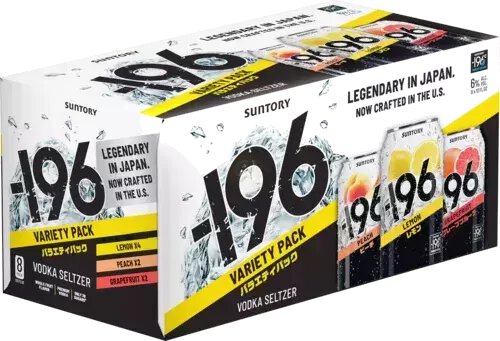 196 Vodka Seltzer Variety Pack