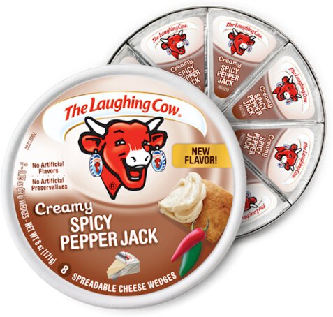 The Laughing Cow Wedge Pepper Jack
