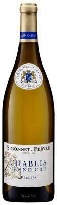 Simonnet Febvre Chablis Grand Cru Preuse