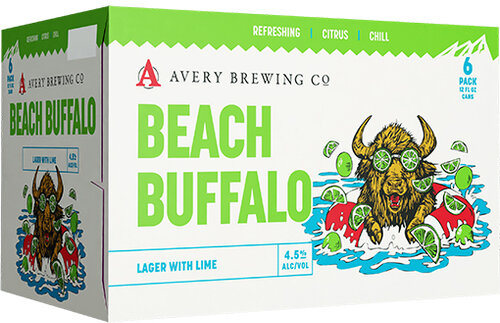 Avery Brewing Beach Buffalo Lime Lager