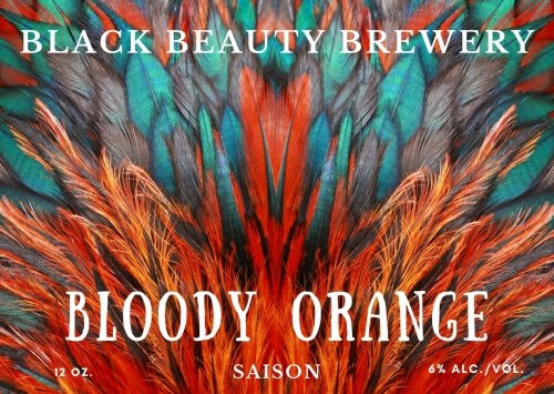 Black Beauty Bloody Orange Saison