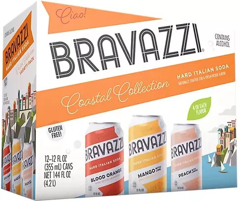 Bravazzi Costal Variety Italian Soda