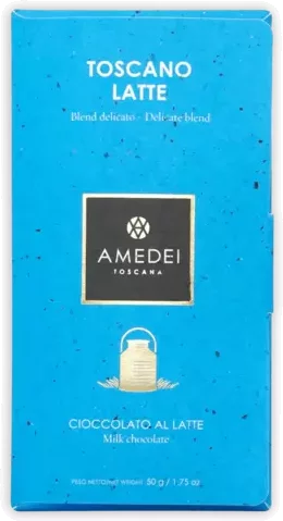 Amedei Toscano Milk Chocolate Bar 50g