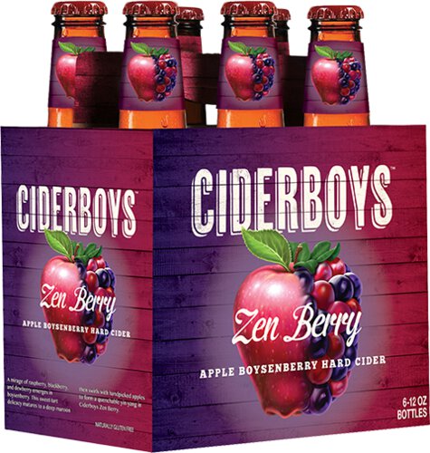 Ciderboys Zen Berry Cider 6pk Bttls