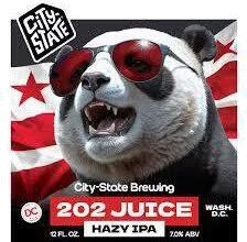 CityState Brewing 202 Juice Hazy IPA
