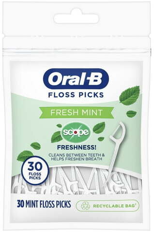 Oral B Fresh Mint Floss