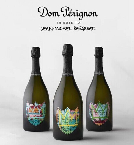 Domaine Perignon Brut Champagne Jean Michel Basquiat Edition 2015 750ml Gift Box