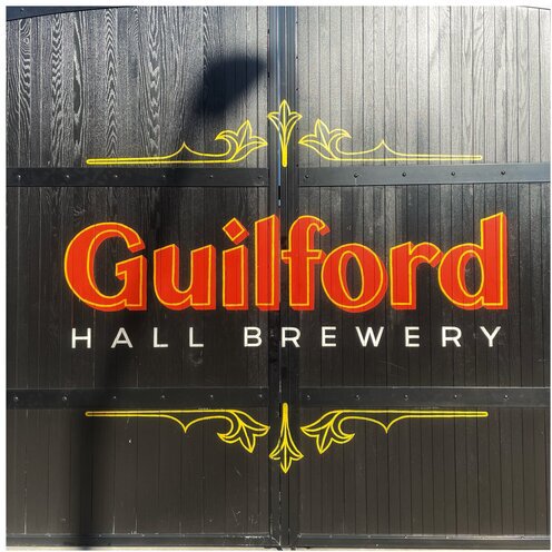 GUILFORD HALL OHHH BOI SUMMER LAGER CANS