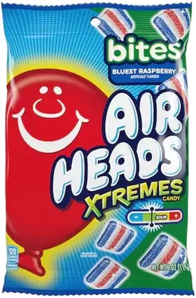 Air Heads Xtremes Bites Bluest Raspberry