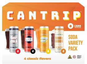 Cantrip Soda Variety Pack 10mg Thc Cn