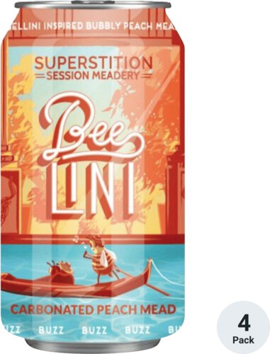 SUPERSTITION BEE LINI PEACH MEAD