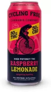 Cycling Frog 50mg Raspberry Lemonade Single