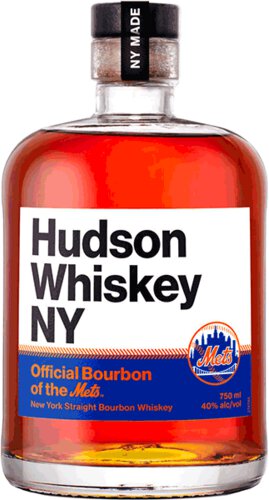 Hudson Whiskey Years Old Official Bourbon Of The Mets New York Straight Bourbo